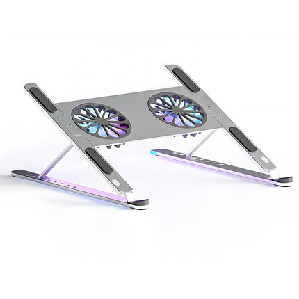 Adjustable Laptop Stand - Cooling Fans Included