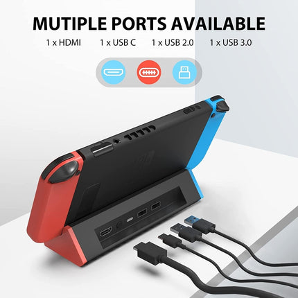 Nintendo Switch 4K Hdmi Adapter - Portable Dock