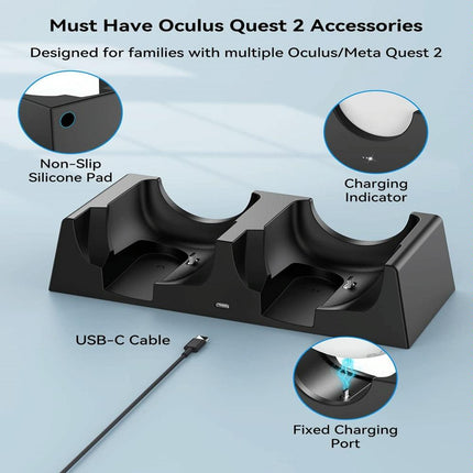 Oculus Quest 2 Dual Charging Stand