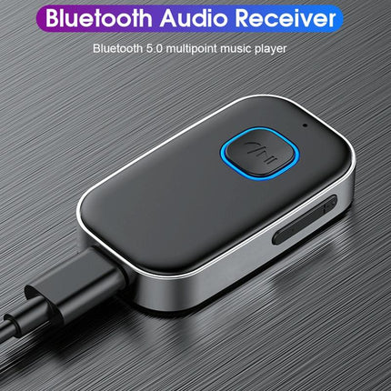 Bluetooth 5.0 Audio Transmitter Receiver With 3.5Mm Aux Adapter