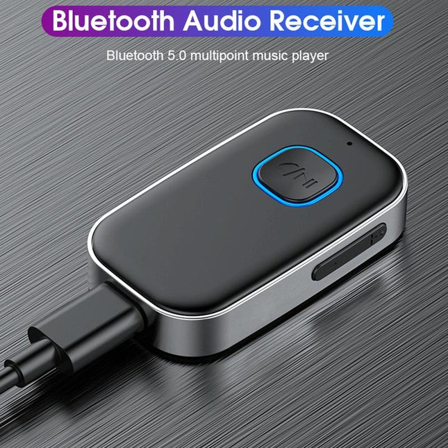 Bluetooth 5.0 Audio Transmitter Receiver With 3.5Mm Aux Adapter