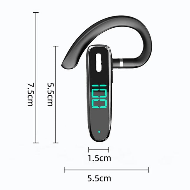 5.3 Bluetooth Business Ear-Hook Earphone With Mic - K50