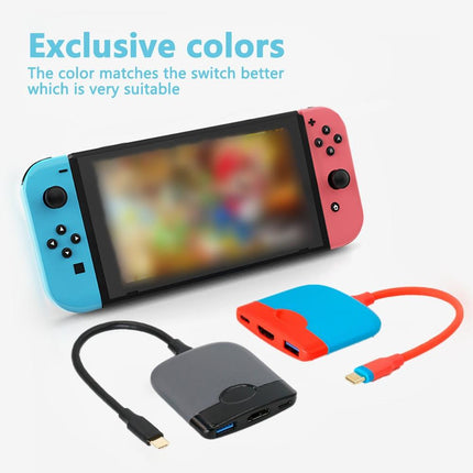 Nintendo Switch Portable 4K Screen Projector - Red