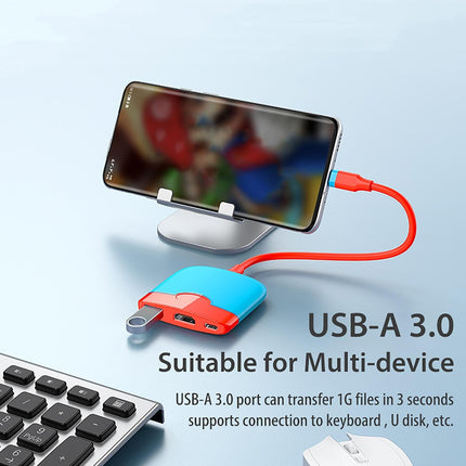 Nintendo Switch Portable 4K Screen Projector - Red