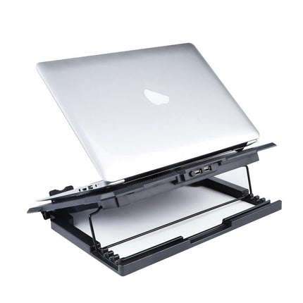 Adjustable Laptop Cooling Pad - Dual Usb Ports