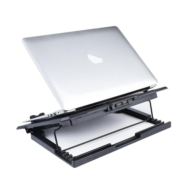 Adjustable Laptop Cooling Pad - Dual Usb Ports