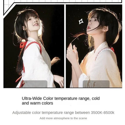 Mini Led Clip-On Selfie Fill Light For Phones