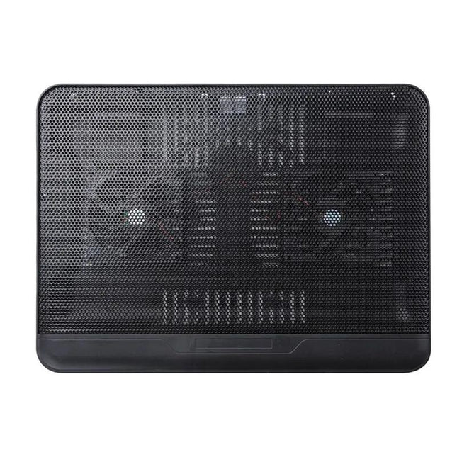 Efficient Dual Fan Laptop Cooling Pad - Led Light
