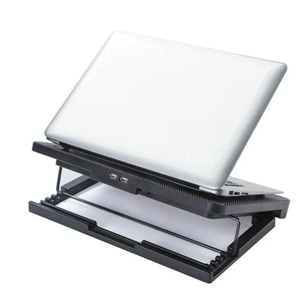 Adjustable Cooling Pad For Laptops & Desktops - Slim Design