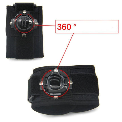 360 Degree Rotation Hand Camera Wrist Strap Mount - Gp144