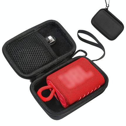 Portable Hard Shell Case For Jbl Go3 Speaker - Ideal For Outdoor Travel