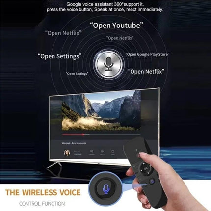 2.4G Wireless Smart Air Fly Mouse For M8 Tv Box - Remote Control Replacement