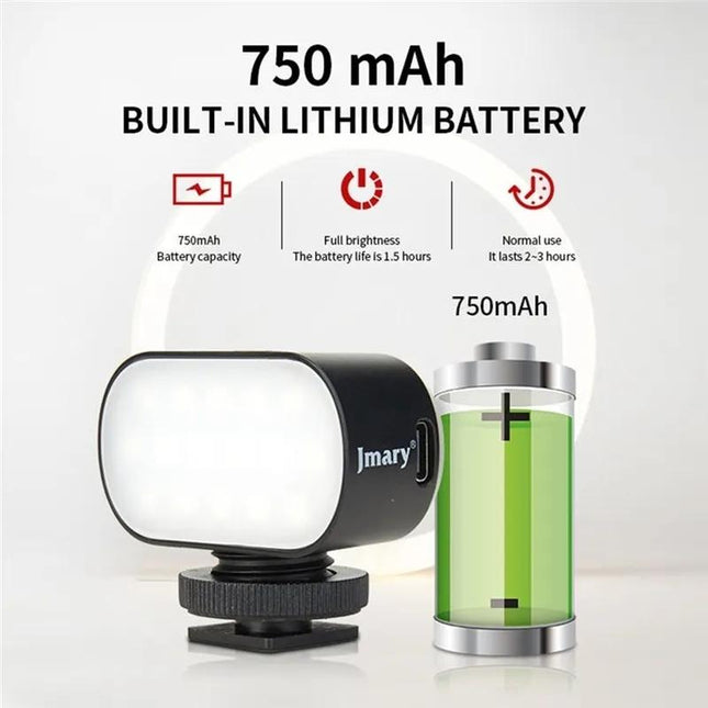 Portable Rechargeable Rgb Video Conference Led Fill Light