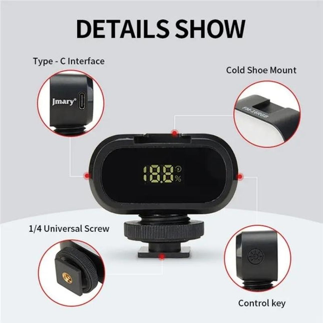 Portable Rechargeable Rgb Video Conference Led Fill Light