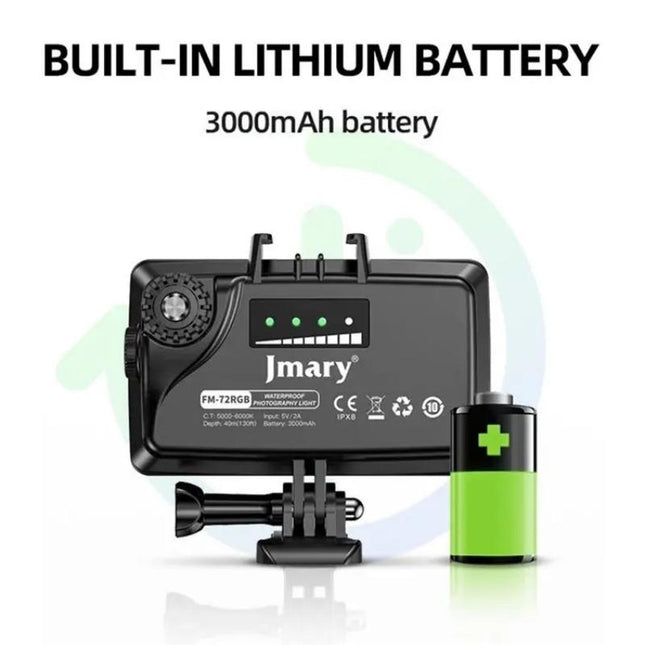 Rechargeable Diving Photography Waterproof Led Fill Light - Rgb