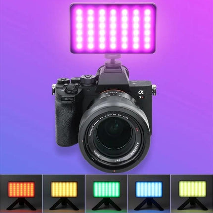 Rgb Led Video Light For Vlogging And Photography - Full Colour Fill Light