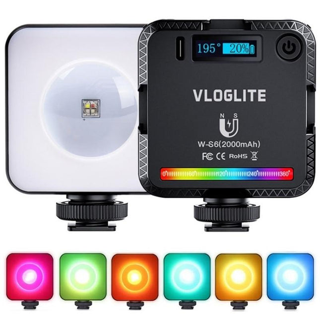 Mini Magnetic Rgb Led Camera Light For Sunset Atmosphere