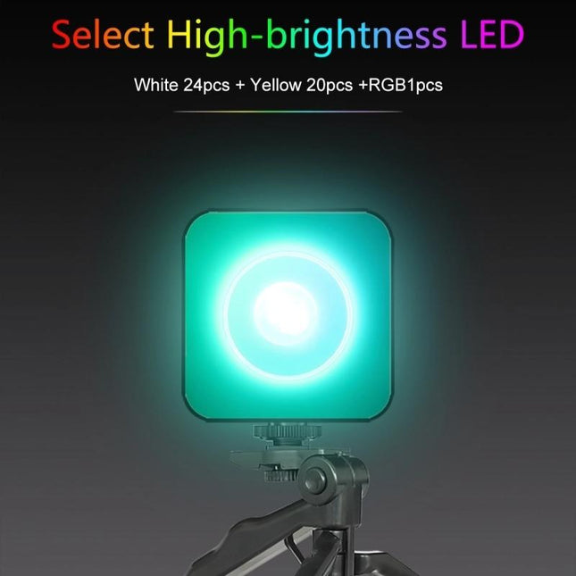 Mini Magnetic Rgb Led Camera Light For Sunset Atmosphere