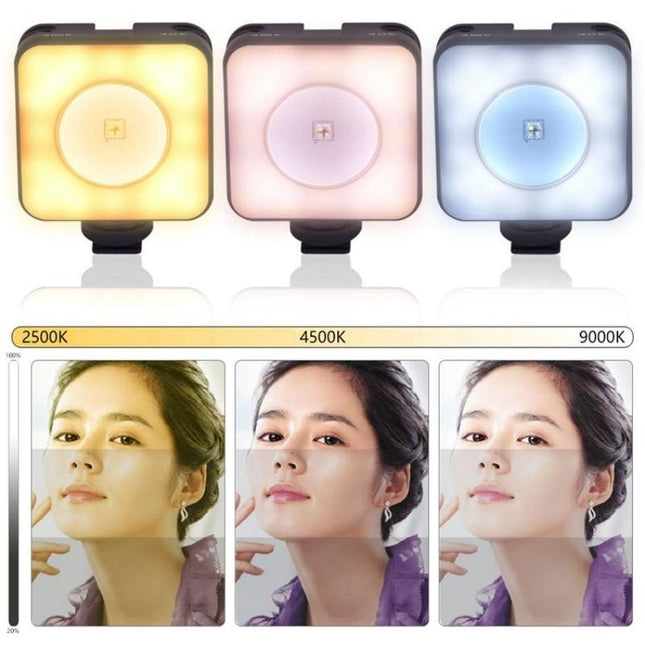 Mini Magnetic Rgb Led Camera Light For Sunset Atmosphere