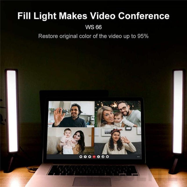 Portable Led Webcam Light With Tripod For Video Conferencing