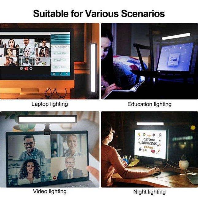 Portable Led Webcam Light With Tripod For Video Conferencing