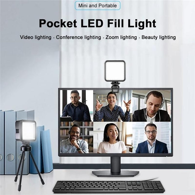 Mini Led Camera Light For Live Streaming And Photography