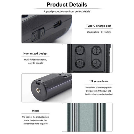 Handheld Rgb Led Video Light Wand For Shooting Videos