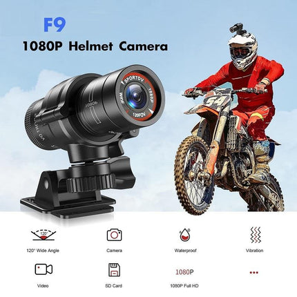 Hd Action Camera For Outdoor Activities - Helmet Mount