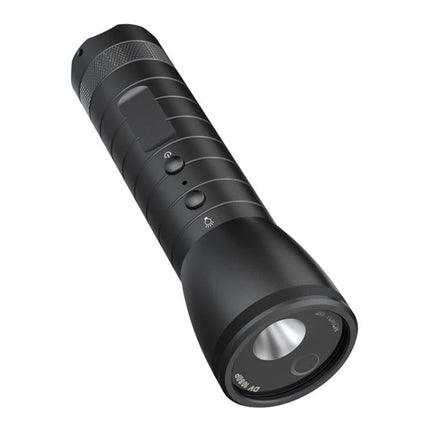 Motorcycle Helmet Camera With Flashlight And Compass - Hd Sports Video Recorder