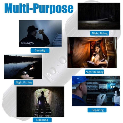 Motorcycle Helmet Camera With Flashlight And Compass - Hd Sports Video Recorder