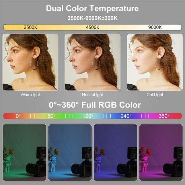 Portable Mini Rgb Beauty Light For Cell Phone Camera
