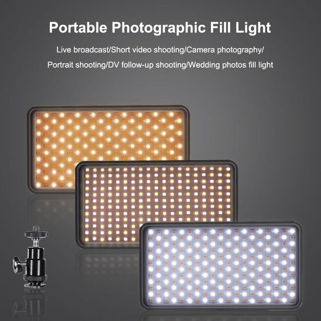 Portable High-Brightness Video Light With Dual Colour Temperature