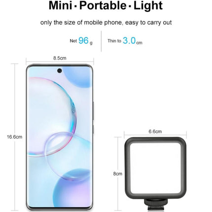 Adjustable Mini Beauty Video Light For Live Streaming And Photography
