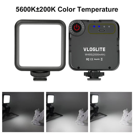 Adjustable Mini Beauty Video Light For Live Streaming And Photography