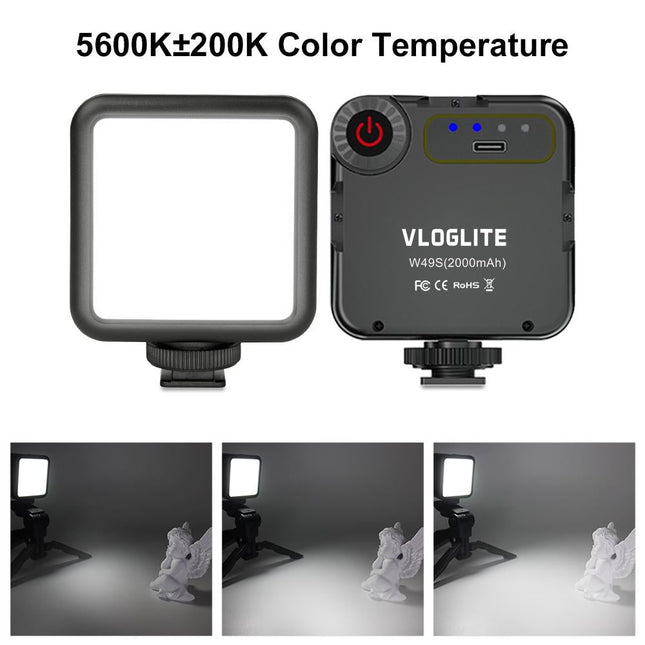 Adjustable Mini Beauty Video Light For Live Streaming And Photography
