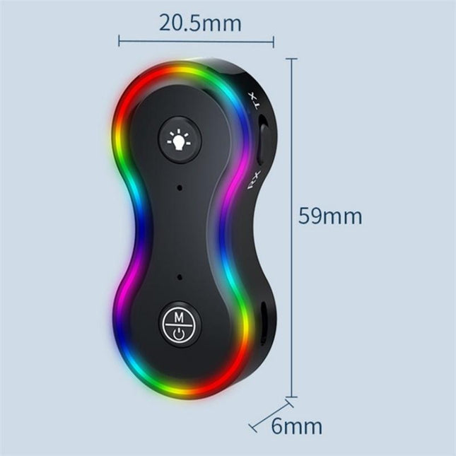 Wireless 2-In-1 Audio Adapter Q8 Portable Bt5.3 Receiver / Transmitter