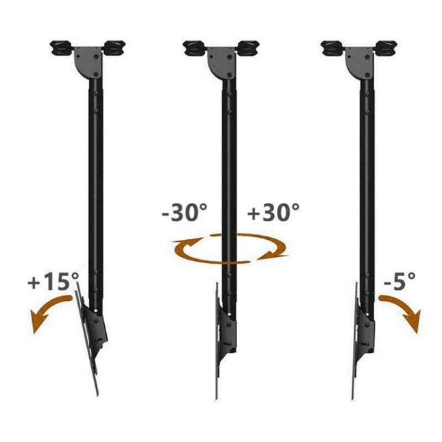 Telescopic Tv Hanger For 32-65 Inch Lcd Ceiling Mount