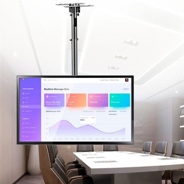 Telescopic Tv Hanger For 32-65 Inch Lcd Ceiling Mount