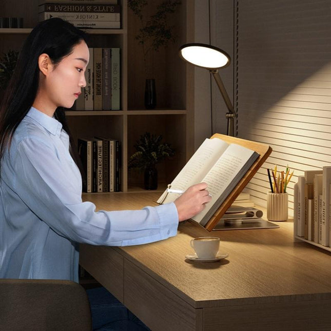 360 Degree Rotating Laptop & Book Stand - Adjustable & Hands-Free
