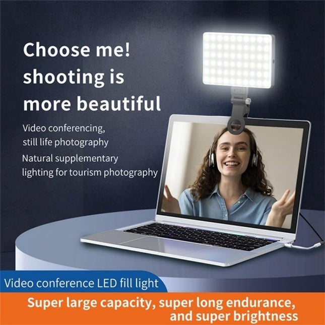 Portable Clip-On Fill Light For Mobile Devices - Three Light Modes