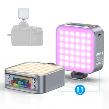 Portable Dimmable Rgb Fill Light For Photography And Phone