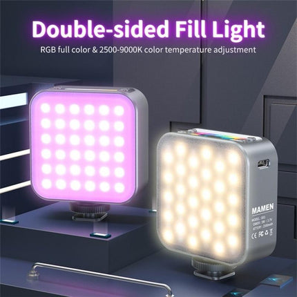 Portable Dimmable Rgb Fill Light For Photography And Phone