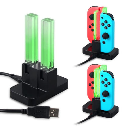 Joy Con Charging Dock Stand - Compact And Convenient