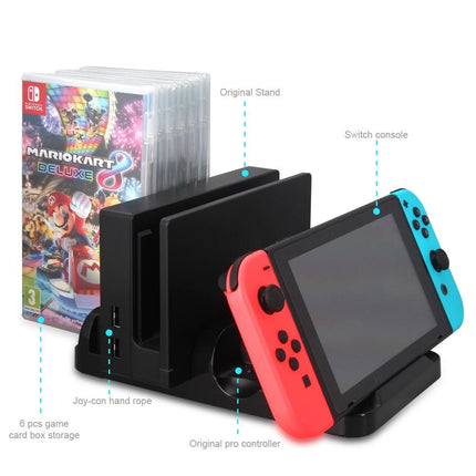 Nintendo Switch Charging Dock With Game Storage