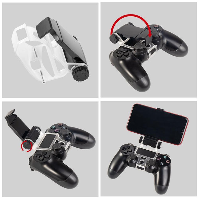 Universal Phone Clamp For Ps4 Controllers - Adjustable
