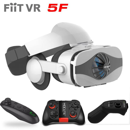 Vr Headset With Cooling Fan - Deluxe