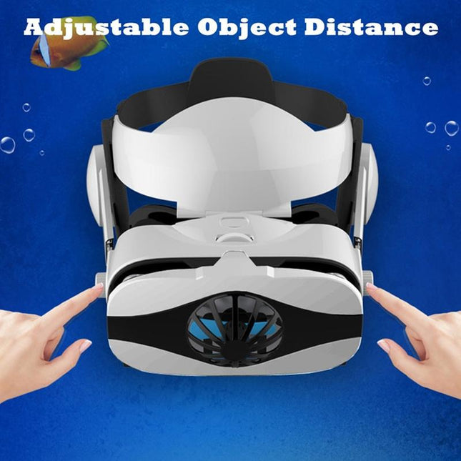 Vr Headset With Cooling Fan - Deluxe