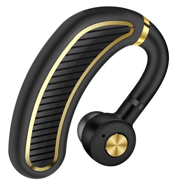Wireless Bluetooth Earphones With Mic - 24Hrs Work Time - For Iphone / Android - Black / Gold