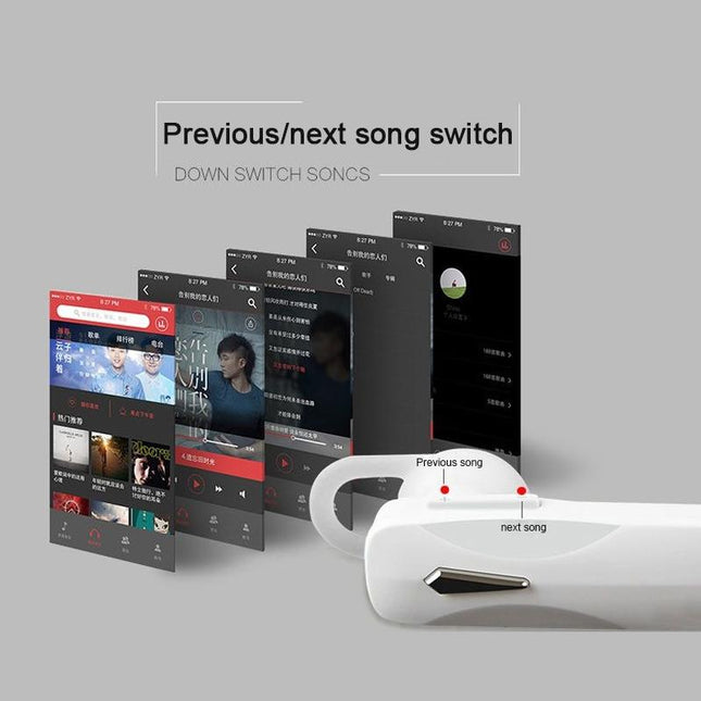 Wireless Bluetooth Earphone For Samsung - Hands Free V4.1 Black