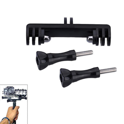 Universal Double Bracket Mount For Gopro Hero11 - Screw Adapter
